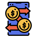 transferencia de dinero icon