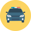 coche de policía icon