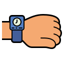 reloj de pulsera icon