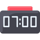 reloj digital icon