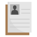 curriculum vitae icon