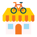 tienda de bicicletas icon