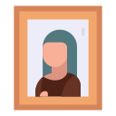 mona lisa icon