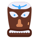 máscara tiki icon