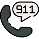 llamada al 911 icon