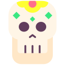 calavera mexicana icon