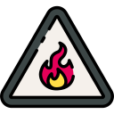 inflamable icon