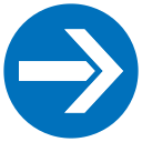 flecha correcta icon