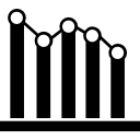 gráfico de barras decrecientes 