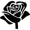 Rose shape icon
