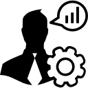 símbolo de interfaz de configuración de usuario 