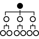 diagrama de flujo de datos conectados 