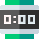 reloj digital icon