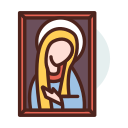 virgen maría icon