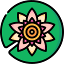 flor de loto icon