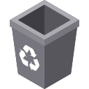 papelera de reciclaje icon