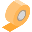 Adhesive tape icon