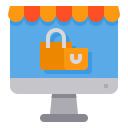 las compras en línea icon