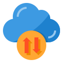 transferencia de datos icon