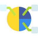 gráfico circular icon