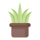 Flower pot icon