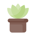 Flower pot icon