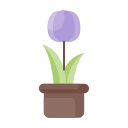 Flower pot icon