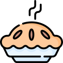 pie de manzana icon