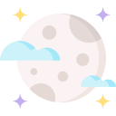 luna llena icon