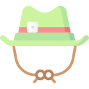 sombrero de explorador icon