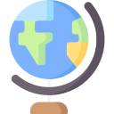 tierra del globo icon