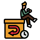 caja de devolución icon