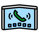 teléfono plegable icon