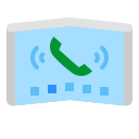 teléfono plegable icon