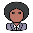 mujer de negocios icon