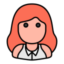 mujer de negocios icon