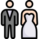 pareja de boda 