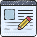 blogging icon