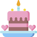 Birthday cake icon