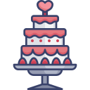 pastel de boda icon