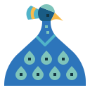 pavo real icon