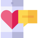 mensaje de amor icon