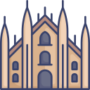 catedral de milán icon