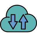 transferencia de datos icon