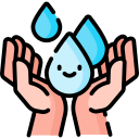 ahorrar agua icon