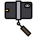 palo de selfie icon