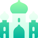 taj mahal icon