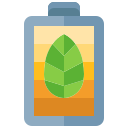 batería ecológica icon