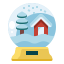 globo de nieve icon