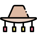 chapéu de cortiça Ícone
